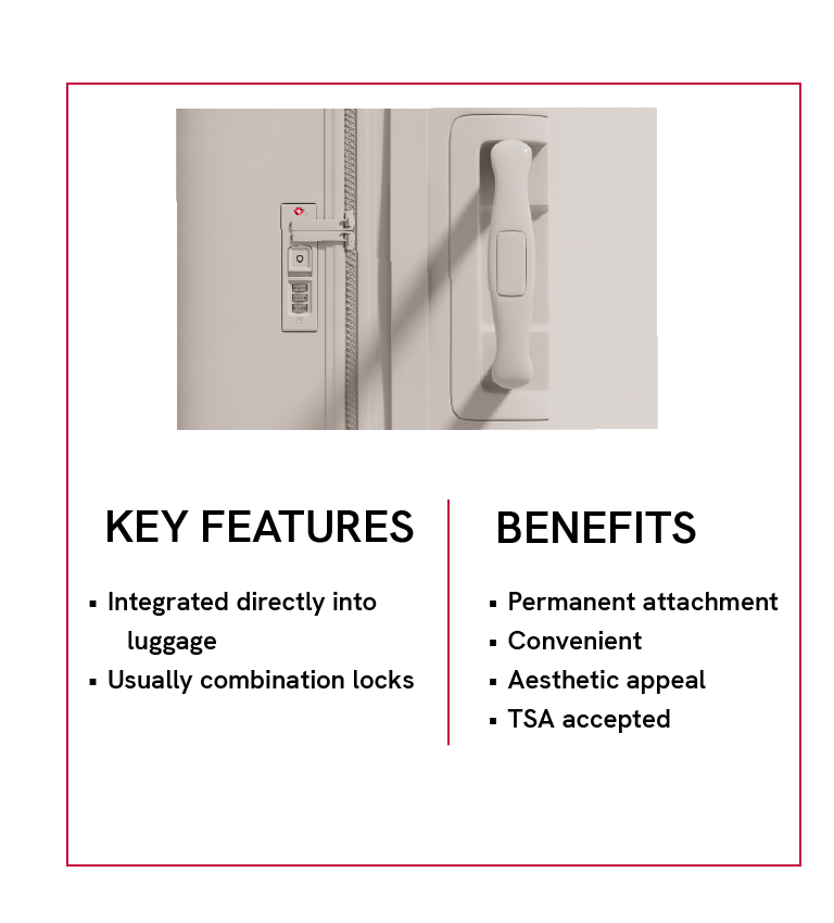 Benefits of Built-In Luggage Locks